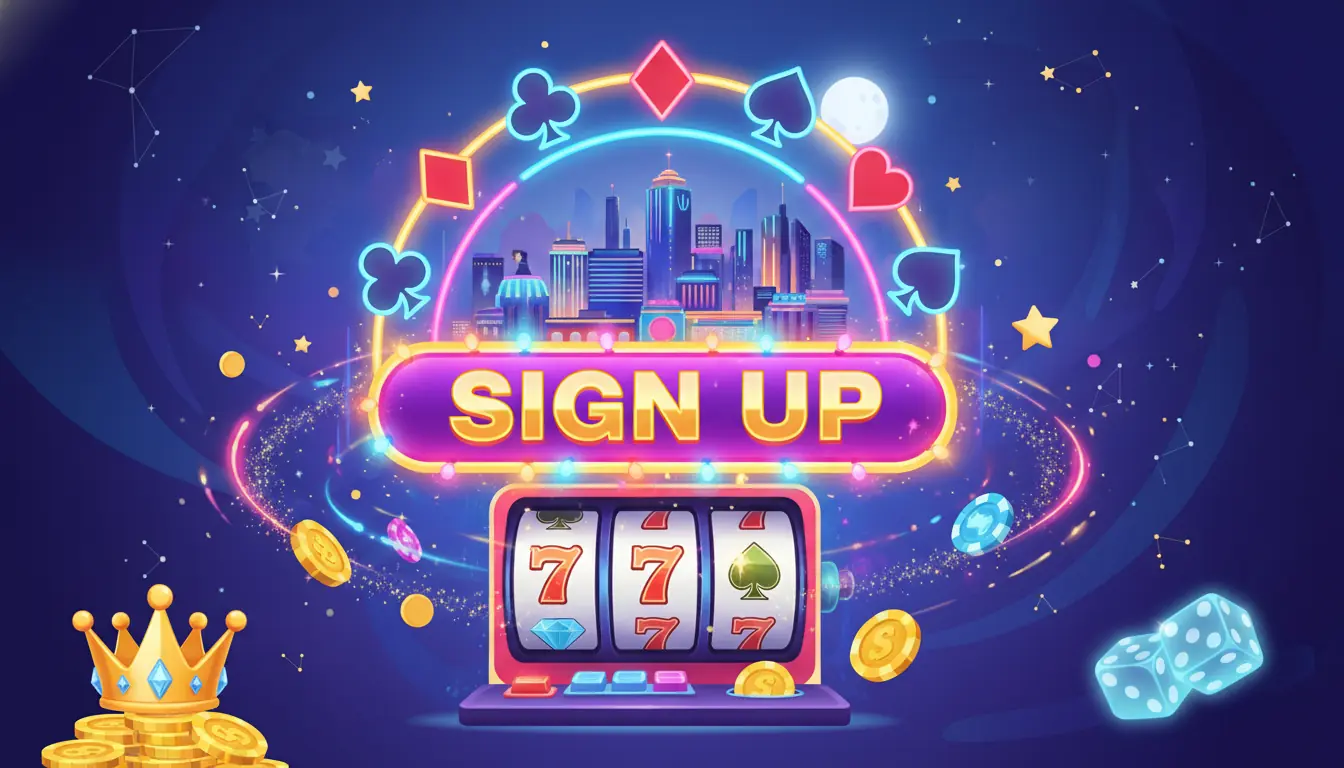 Registrering Gamdom casino